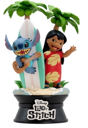[AFAB0525] Disney Lilo & Stitch - Lilo & Stitch Surfboard (17 cm)